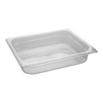 CaterChef GN bak 1/2 - 65 mm transparant polycarbonaat