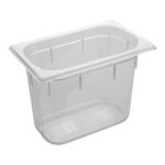 CaterChef GN bak 1/4 - 200 mm transparant polycarbonaat
