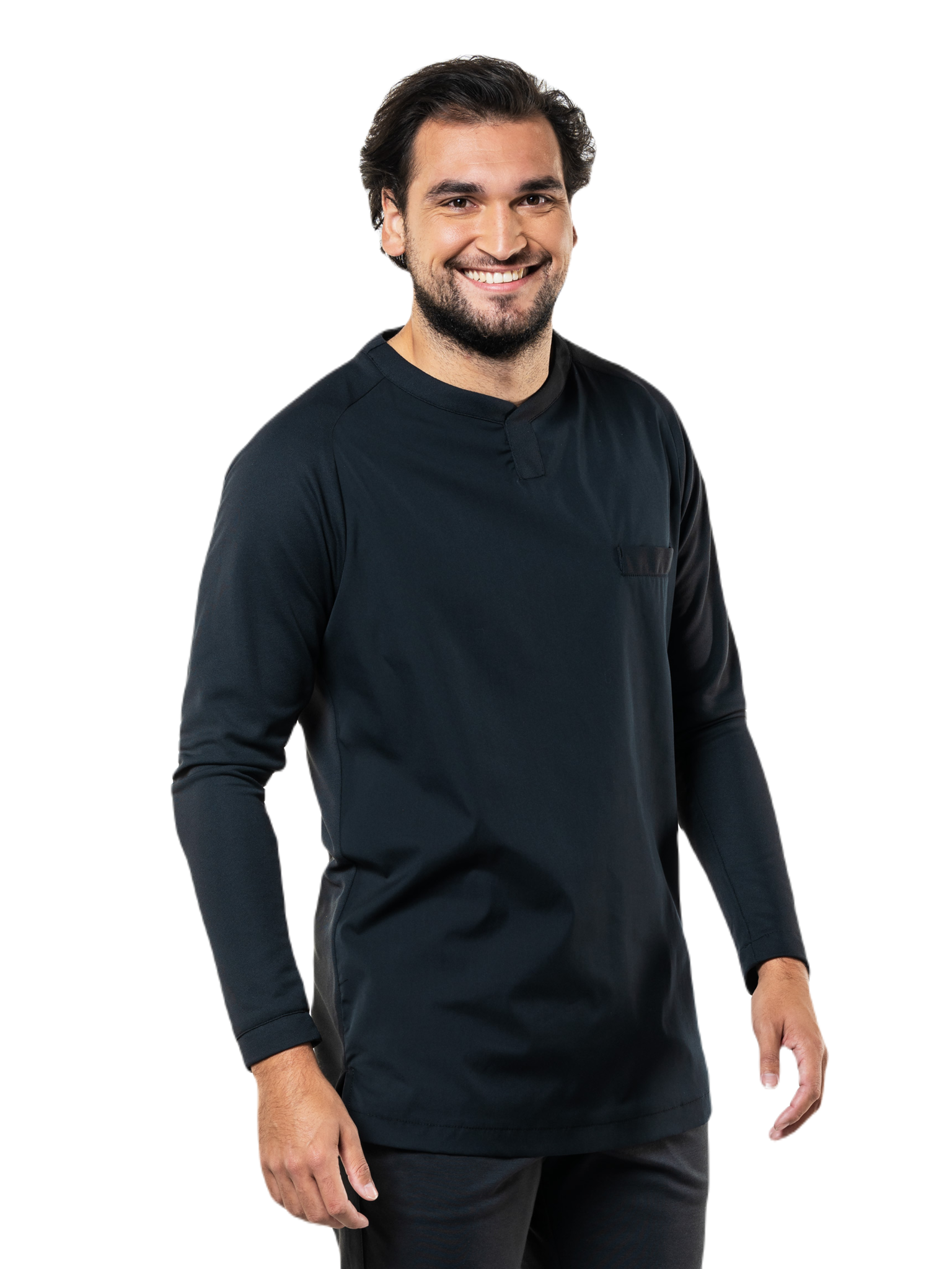 Chaud Devant Chef T-shirt Valente UFX Black long sleeve