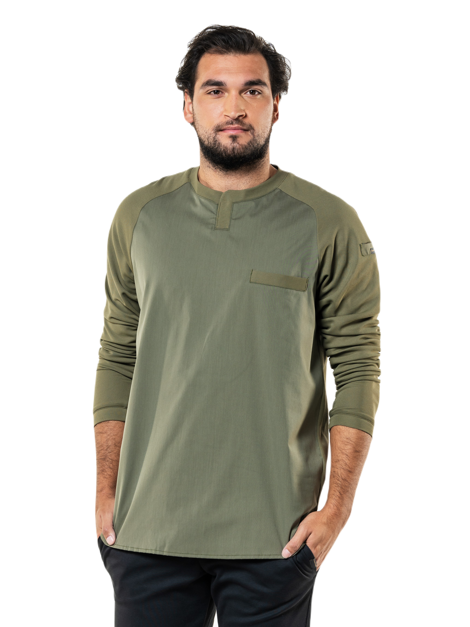 Chaud Devant Chef T-shirt Valente UFX Moss long sleeve