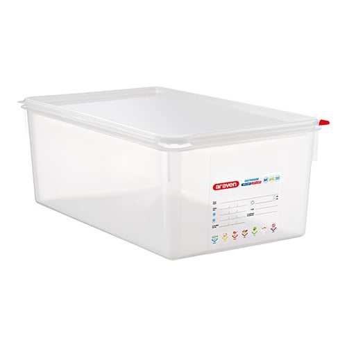 Araven Luchtdichte container 1/1 GN | 200 mm | 53x32,5 cm | 27,5 ltr
