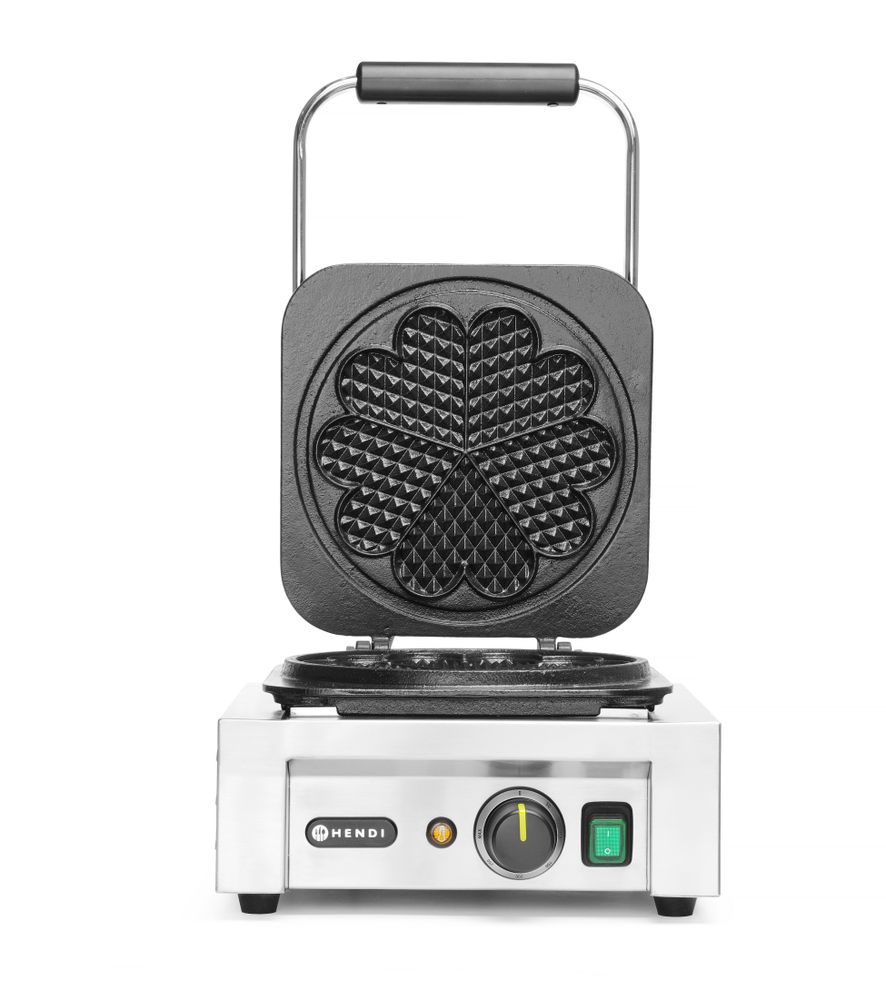 Wafelmaker 'Hart' | HENDI | 230V/2200W | 330x543x(H)251mm