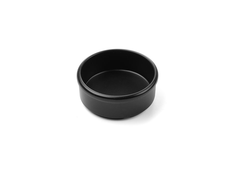 Boter & Saus schaaltje - 3 st. | HENDI | Zwart | 3 st. | ⌀80x(H)30mm