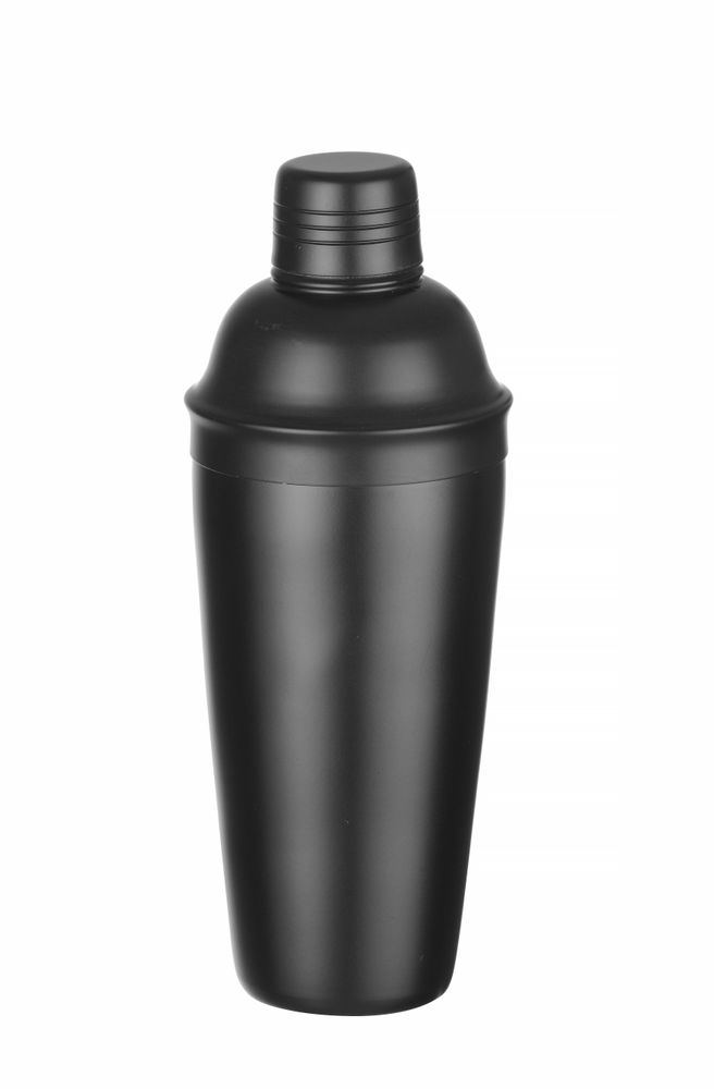 Cobbler shaker 3-delig | BarUp | Zwart | ⌀85x(H)240mm