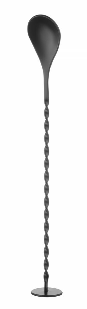 Barlepel met stamper | BarUp | Zwart | 280x35mm