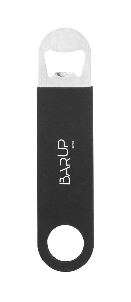 Flesopener | BarUp | Zwart | 180x40mm