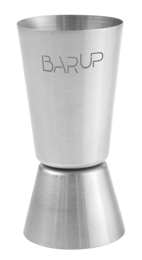 Barmaatje 20/40 ml | BarUp | Zilver | ⌀40x(H)80mm | Rond