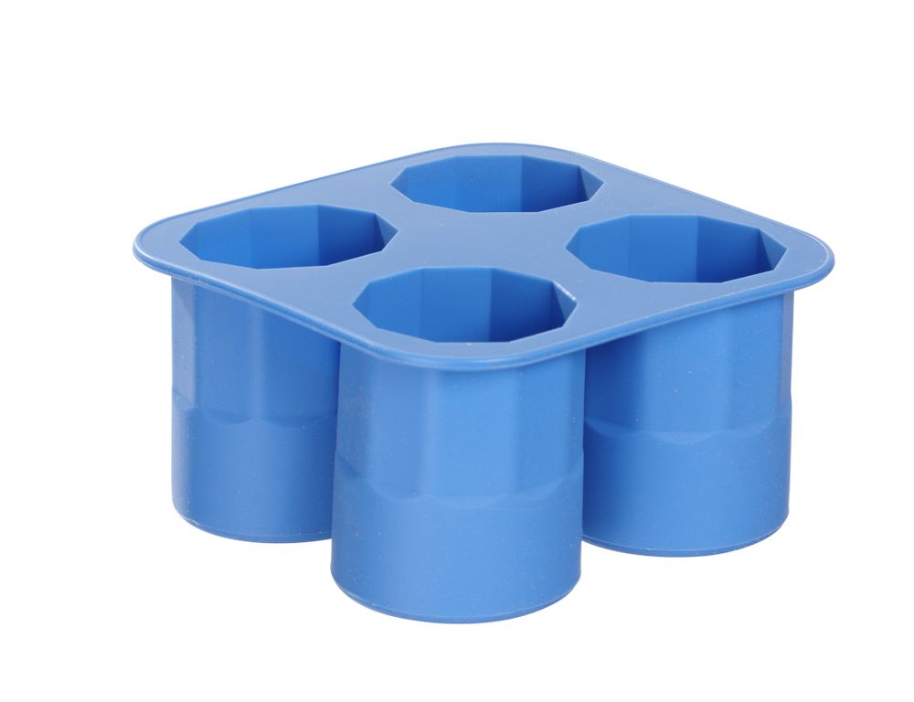 IJs shotglazen vorm | BarUp | Blauw | 122x122x(H)60mm