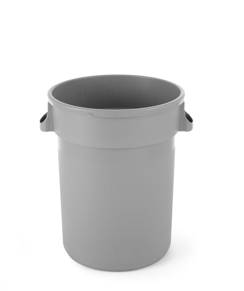 Ronde afvalbak | AmerBox | 120L | Lichtgrijs | ⌀550x(H)690mm