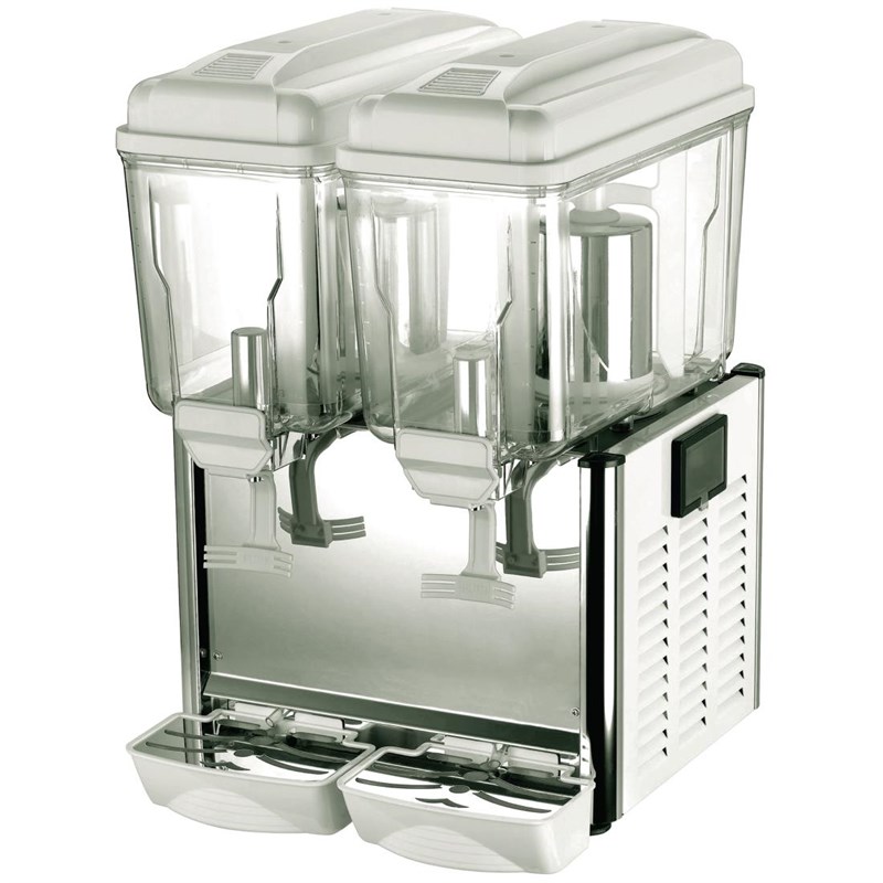Polar g-serie dubbel tank gekoelde drankdispenser | CF761 | 43x43x64(H)cm