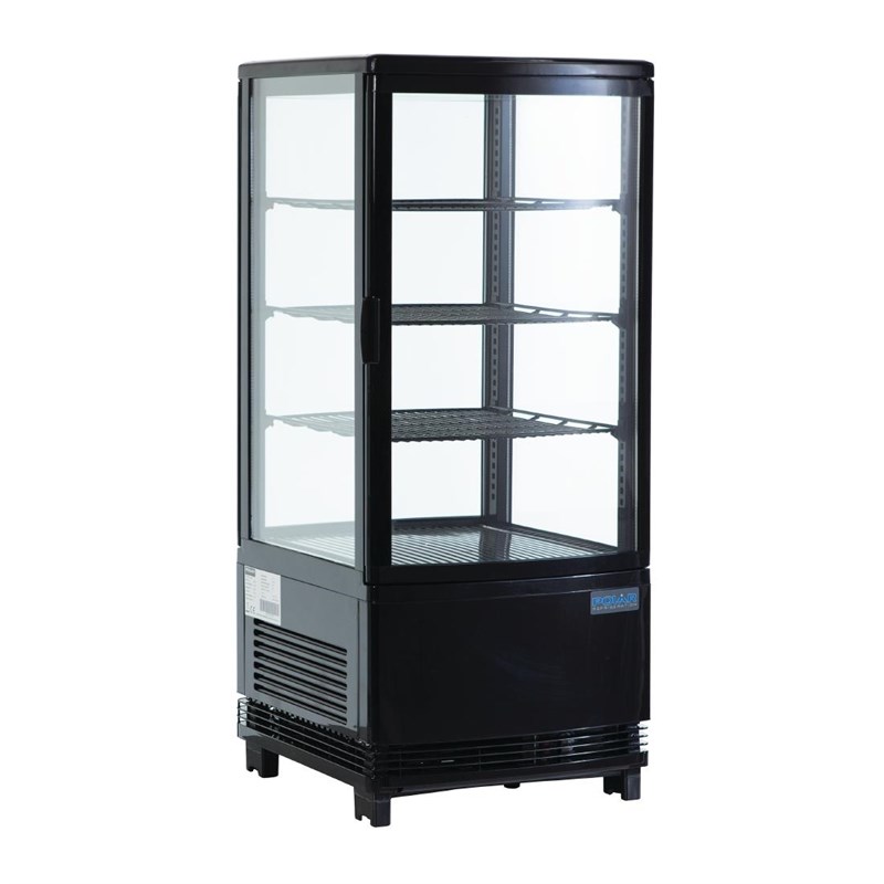 Polar C-Serie Energiezuinige Toonbankkoeling Zwart 68Ltr | CX577 | 38,6x42,8x88,5(H)cm