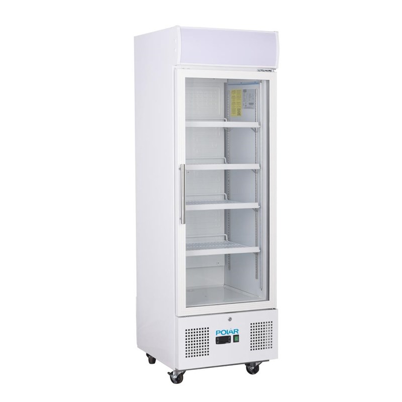 Polar G-serie display koeling 218L wit | DM075 | 57,5x53x169,2(H)cm