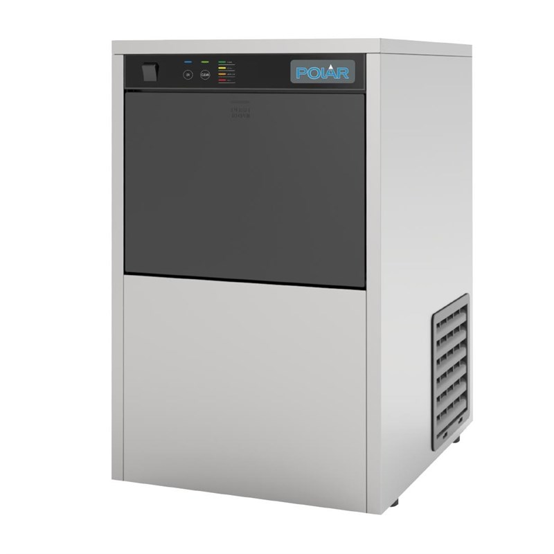 Polar U-Series Tafelmodel Ijsmachine Met Uvc 20Kg | UA037 | 47,7x38x59(H)cm
