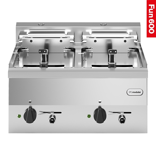 Modular Friteuse 101L+10L RVS 18/10