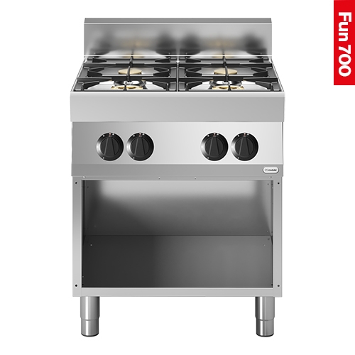 Modular Kooktoestel RVS 18/10 4 zones