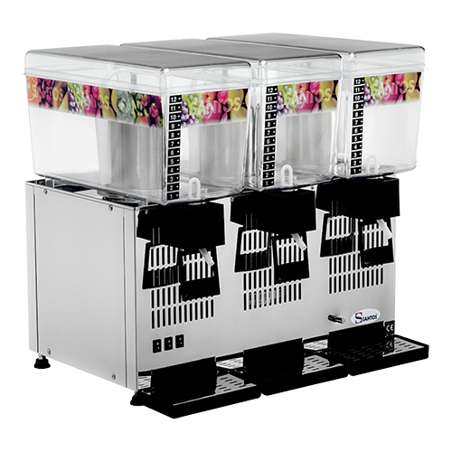 Santos Drankendispenser 12L polycarbonaat grijs 3x12L
