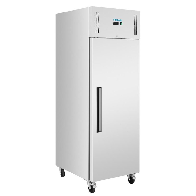 Polar G-Series staande koelkast met geforceerde lucht 600Ltr | Energielabel B | 68x87,5x209(H)cm